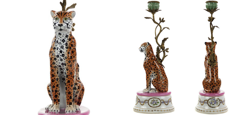 Подсвечник Сидящий Гепард