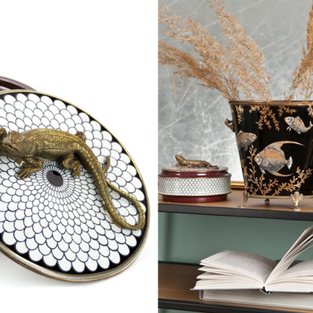 Шкатулка Box Bronze Lizard