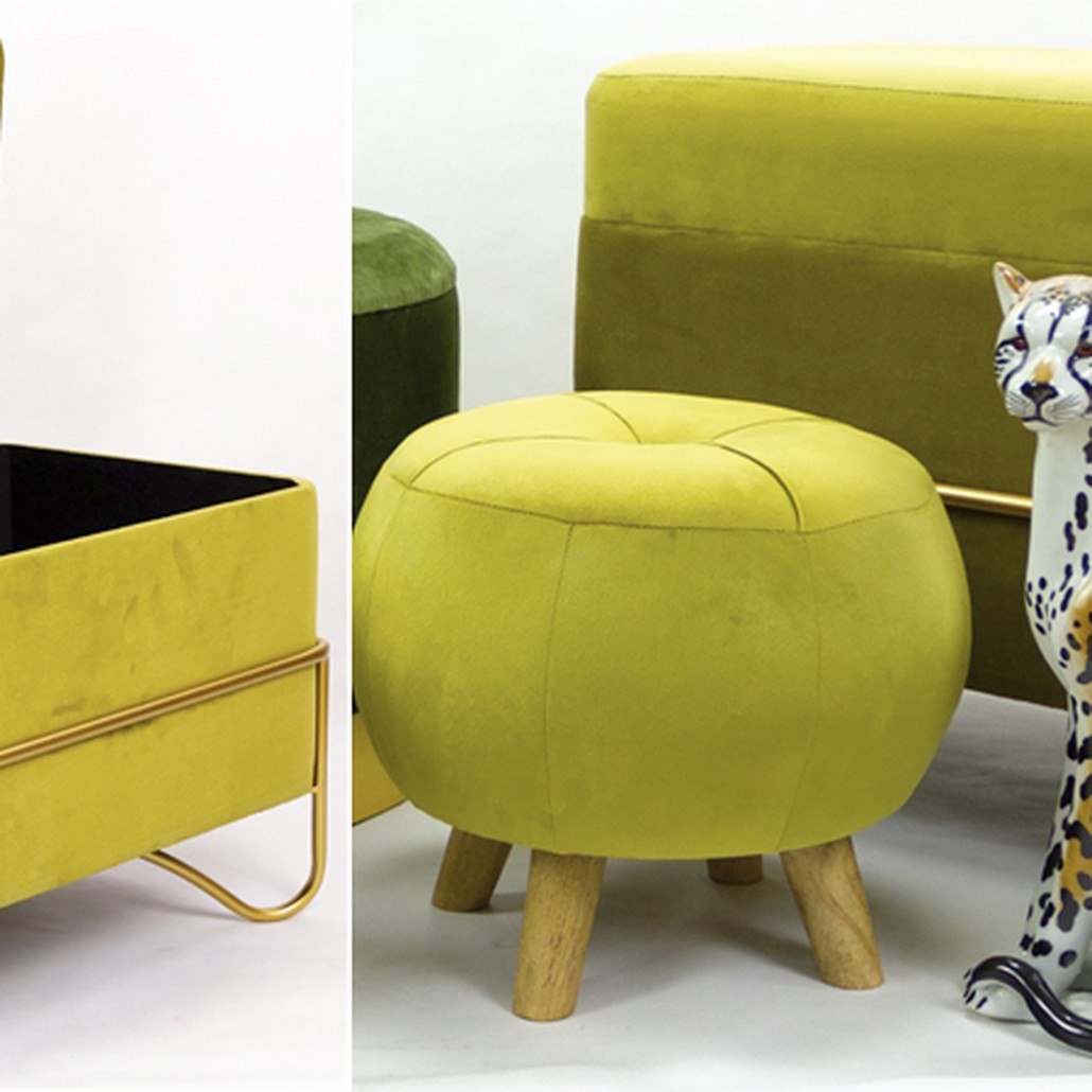Пуф Yellow Cube