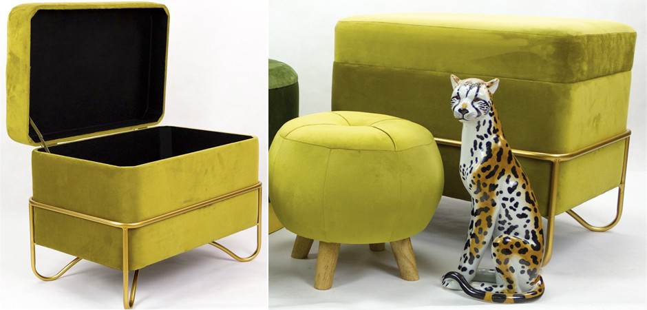 Пуф Yellow Cube