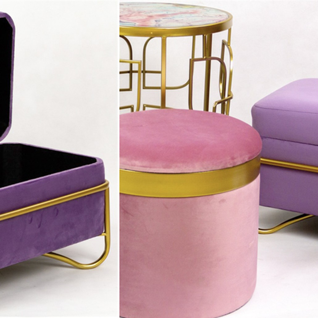 Пуф Lavender Cube