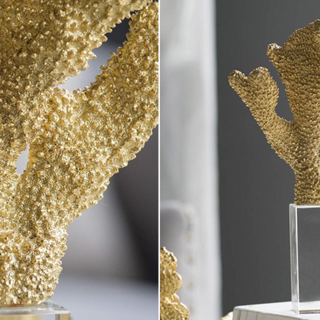 Статуэтка Gold Sea Cactus