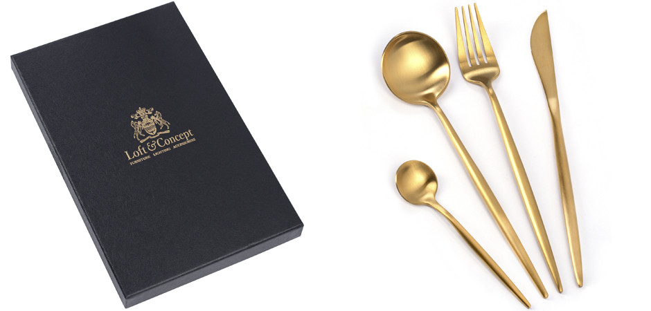 Столовые приборы Gold and Gold