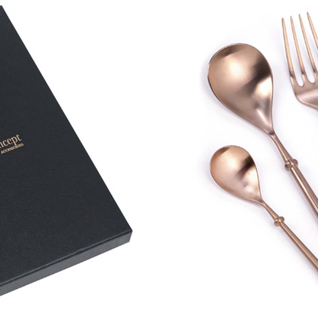 Столовые приборы Ring Handle Copper