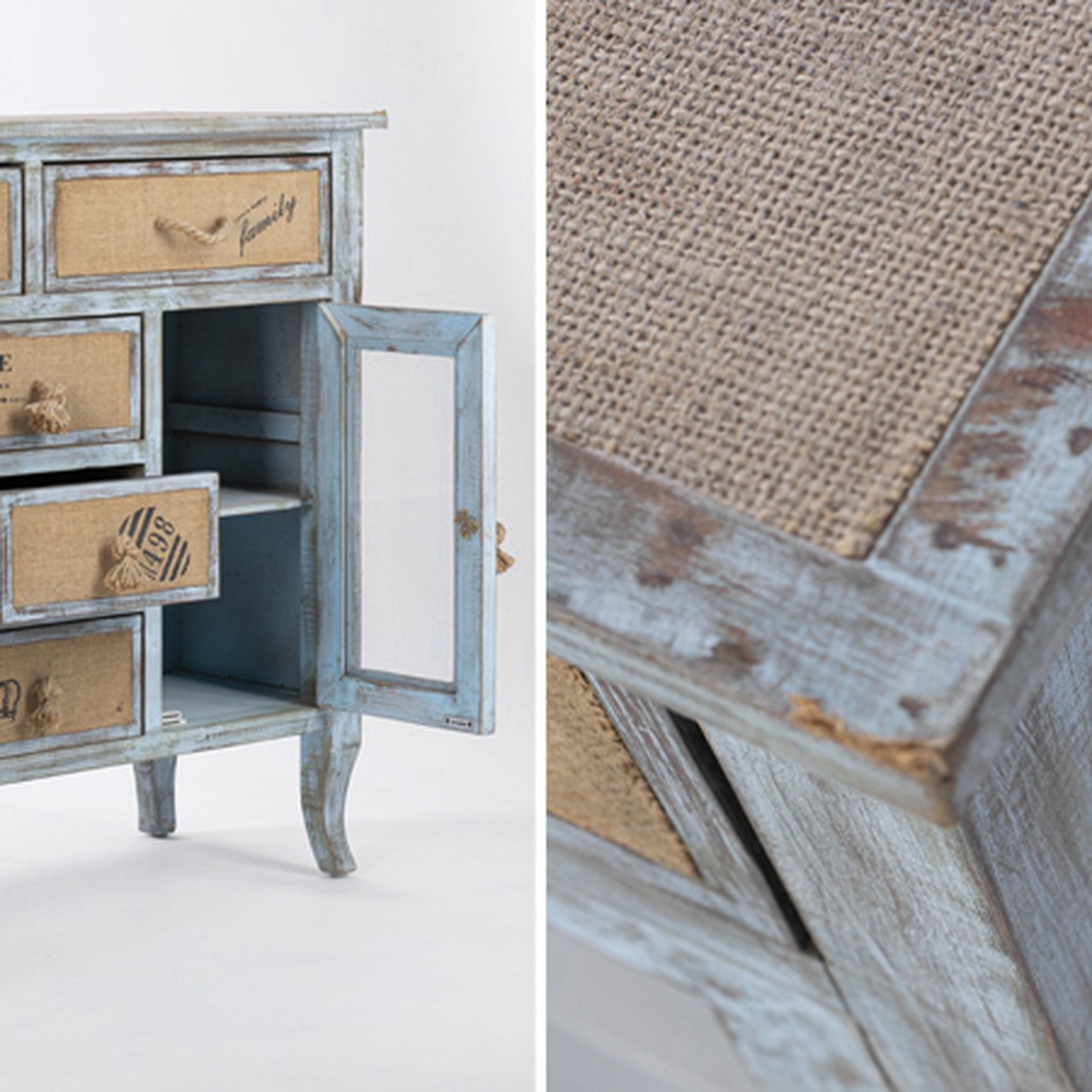 Комод в стиле прованс Beige-Blue Provence
