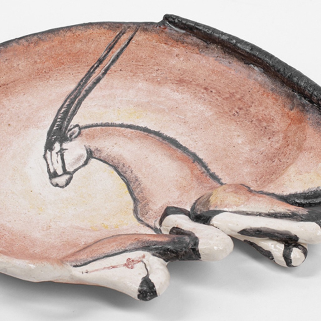 Блюдо Safari Oryx Ardmore style