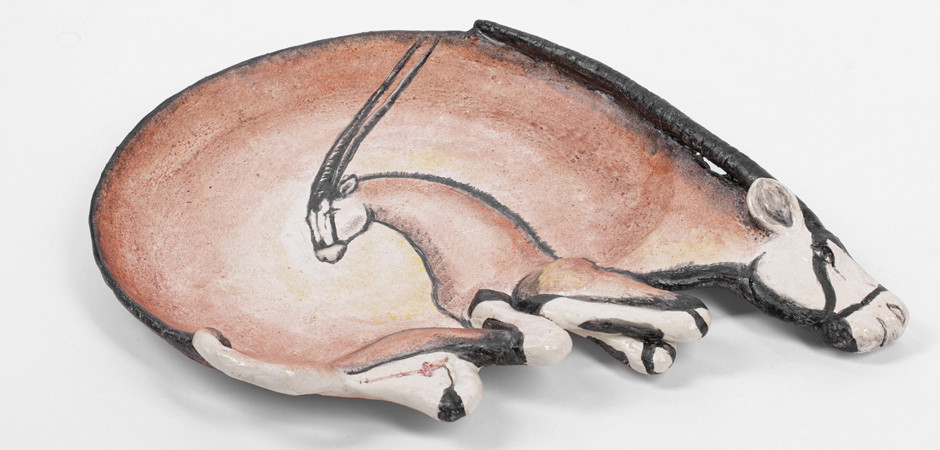 Блюдо Safari Oryx Ardmore style