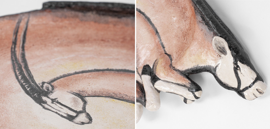 Блюдо Safari Oryx Ardmore style