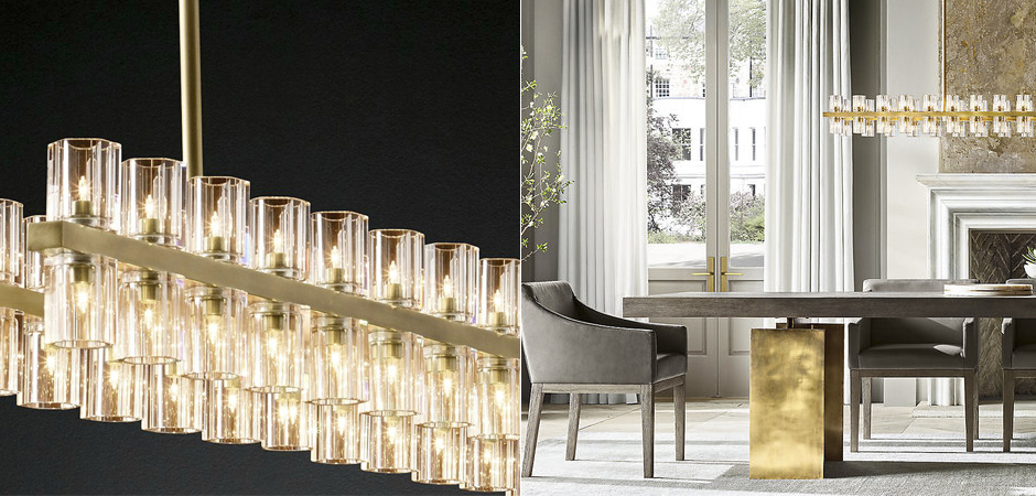 Люстра Arcachon Linear Chandelier