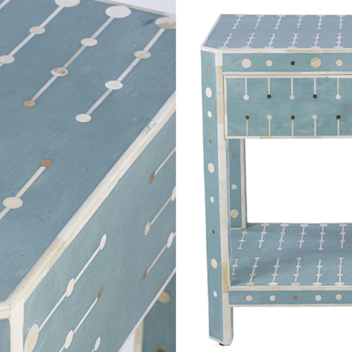 Тумба Sprout Bone Inlay Bedside 1 DRAWER
