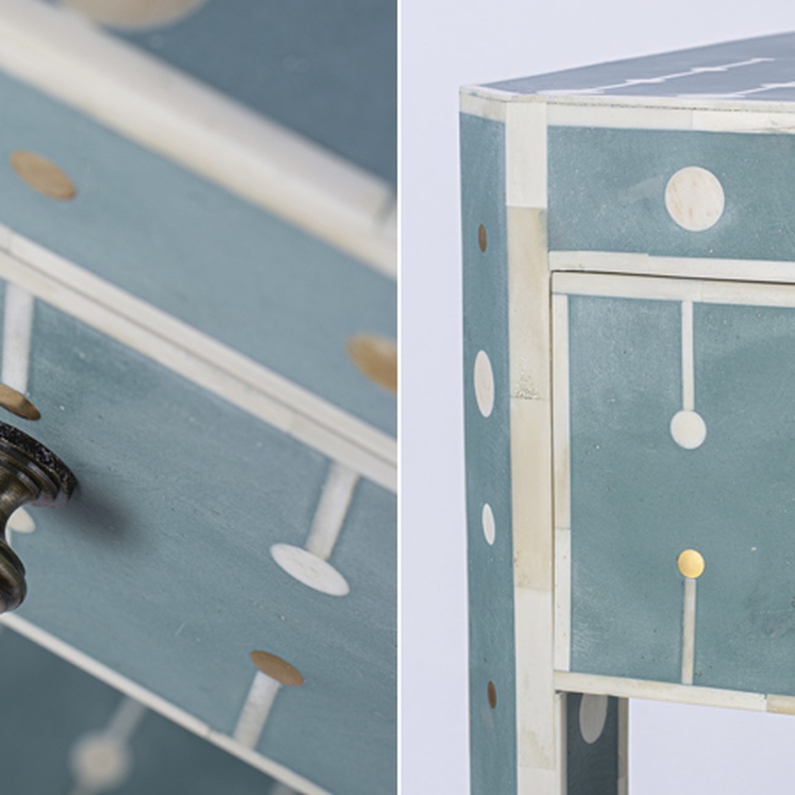 Тумба Sprout Bone Inlay Bedside 1 DRAWER