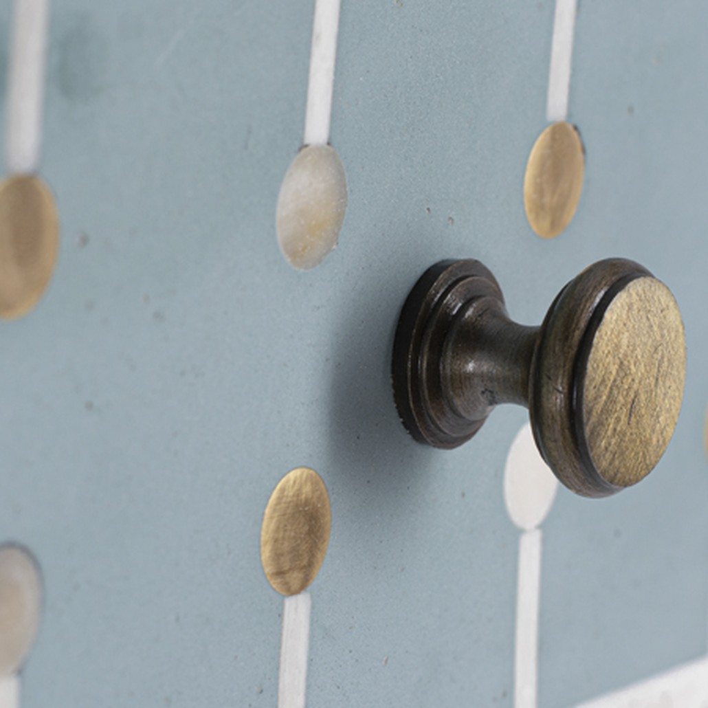 Консоль Sprout Bone Inlay Console 1 DRAWER