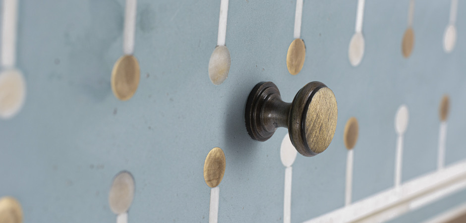 Консоль Sprout Bone Inlay Console 1 DRAWER