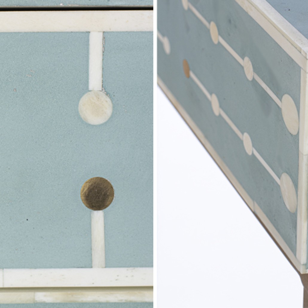 Консоль Sprout Bone Inlay Console 1 DRAWER