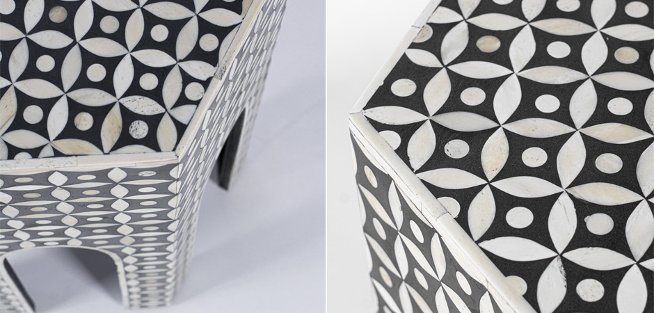 Столик BONE INLAY ARCHES TABLE