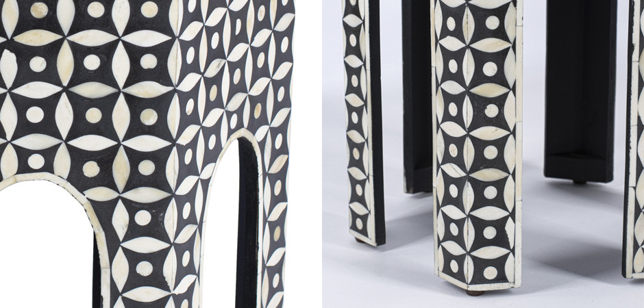 Столик BONE INLAY ARCHES TABLE