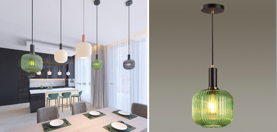Подвесной светильник Ferm Living chinese lantern Green