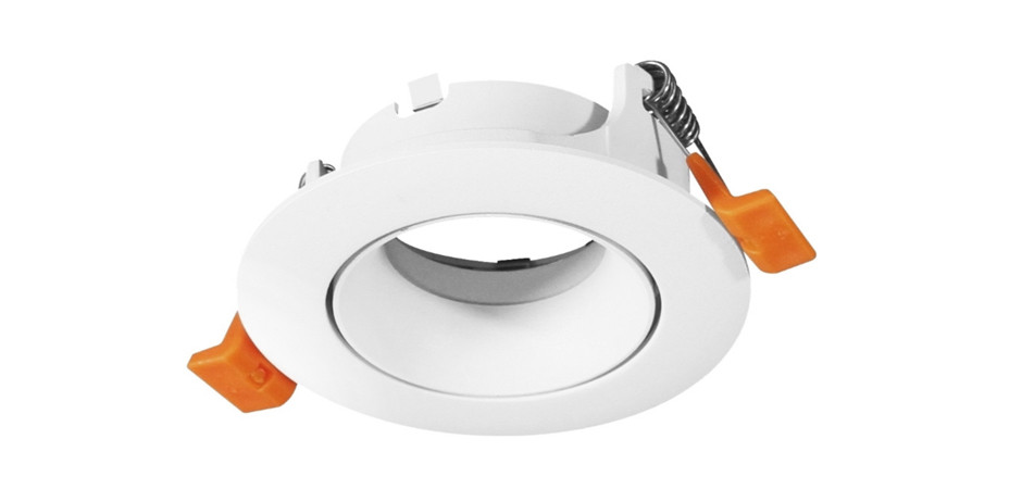 Встраиваемый Круглый Точечный Белый спот с поворотом LC-GU10