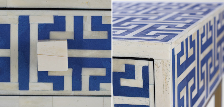 Консоль Insignia Bone Inlay Console 2 DRAWER