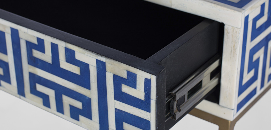 Консоль Insignia Bone Inlay Console 2 DRAWER