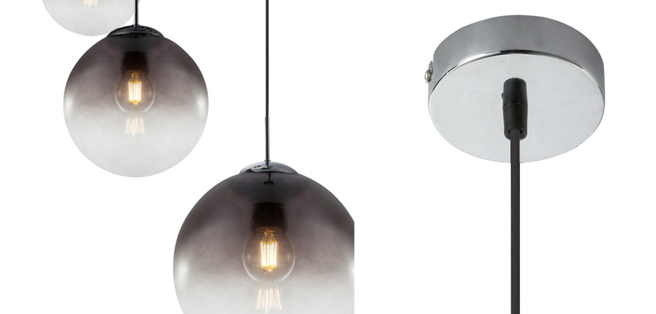 Светильник Ball Sunrise Pendant lamp smok 1 плафон