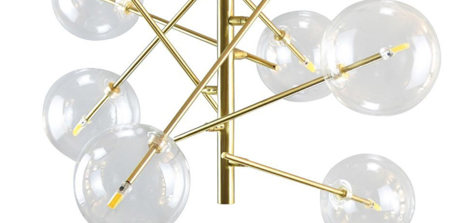 Люстра Gallotti & Radice Bolle Рanging Lamp 8 плафонов