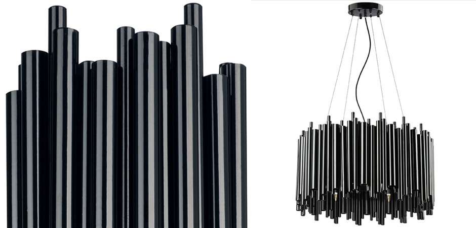 Люстра Delightfull Brubeck Chandelier Black Metal 60