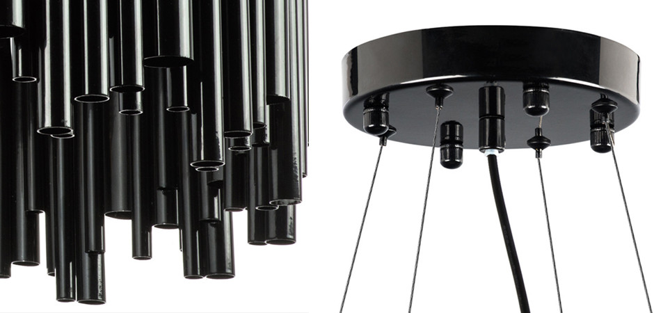Люстра Delightfull Brubeck Chandelier Black Oval