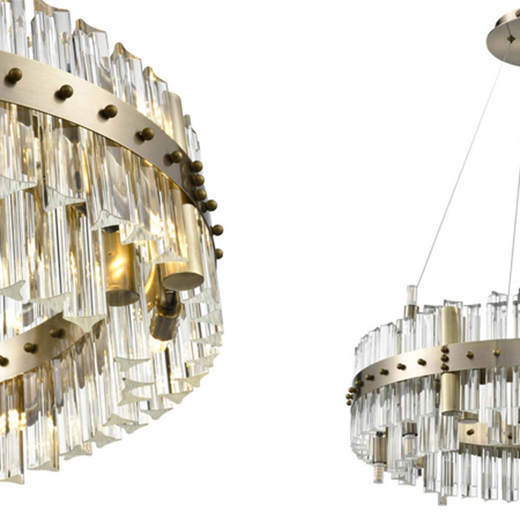 Люстра Saturno Not Baroncelli Bronze Chandelier