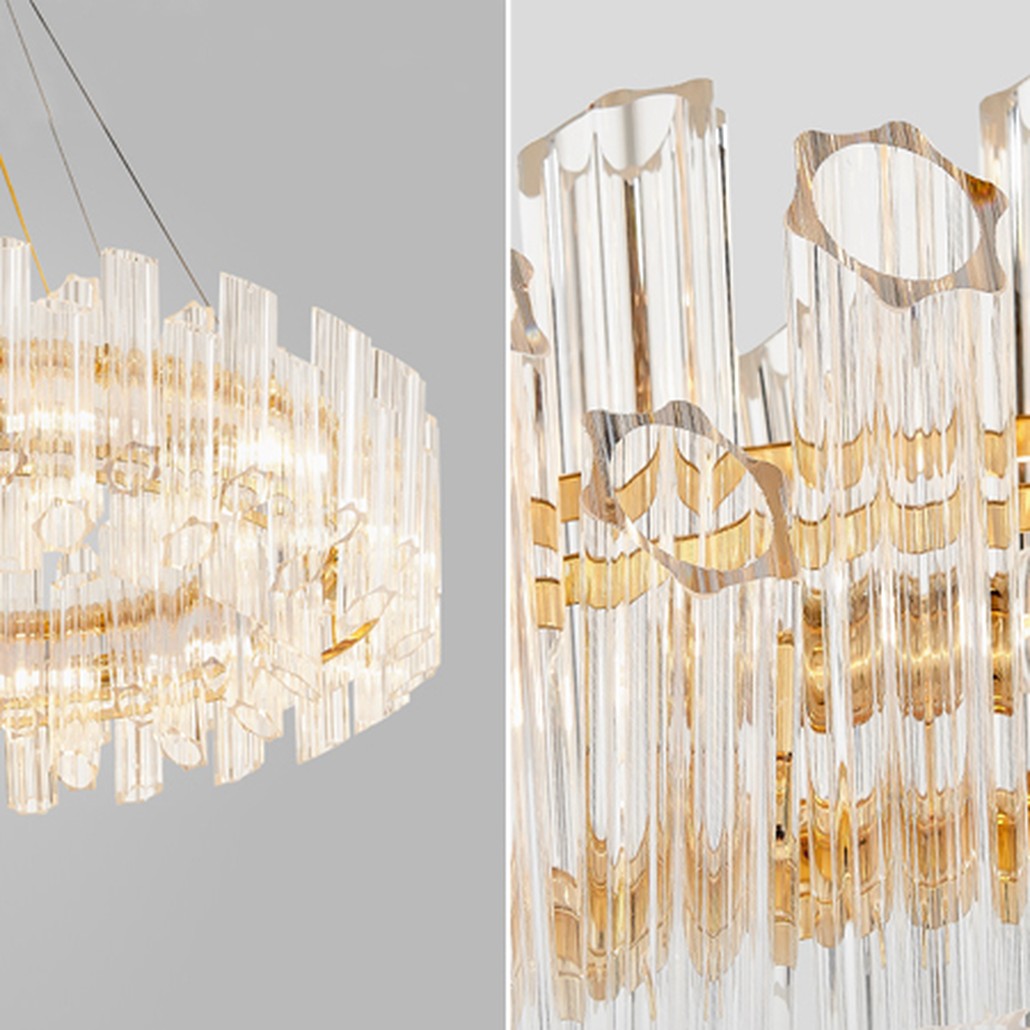 Люстра KEBO AMAZING GLASS CHANDELIER