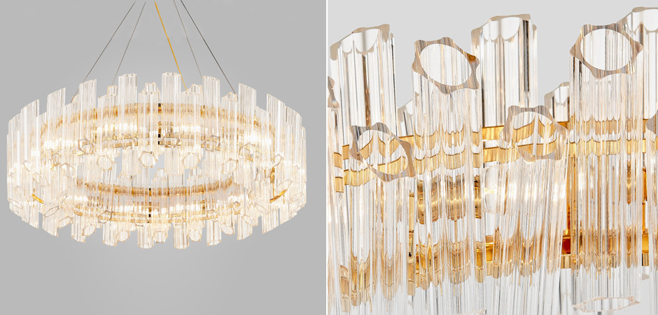 Люстра KEBO AMAZING GLASS CHANDELIER