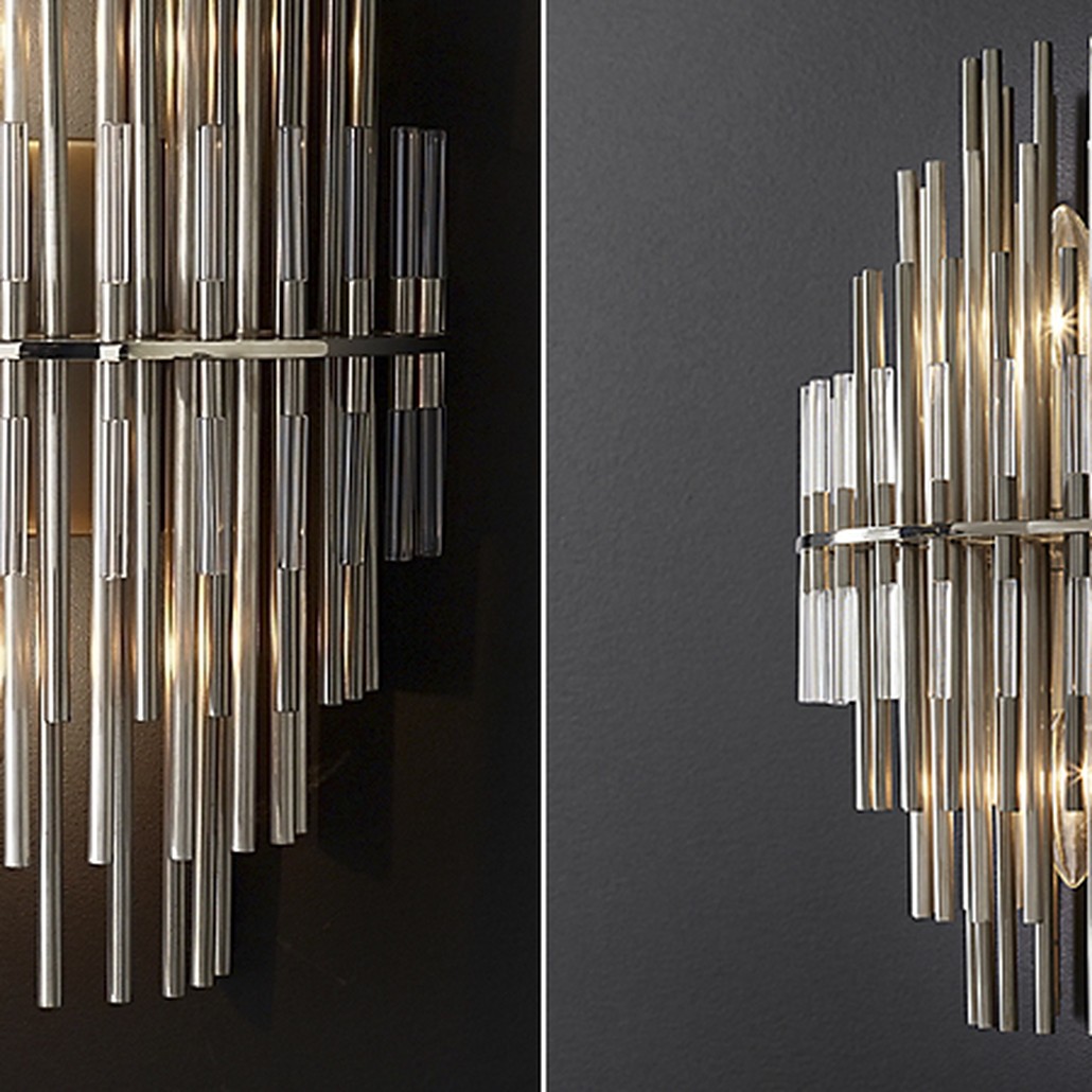 Бра Emile Sconce Chrome