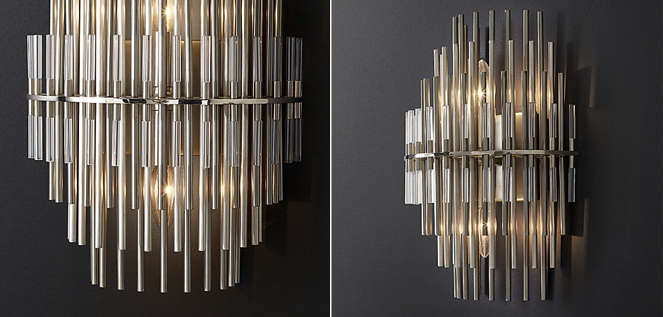 Бра Emile Sconce Chrome