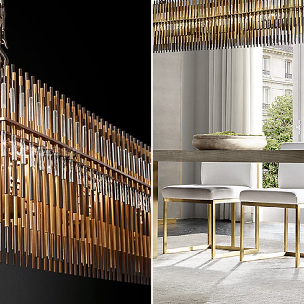 Люстра Emile Linear Chandelier