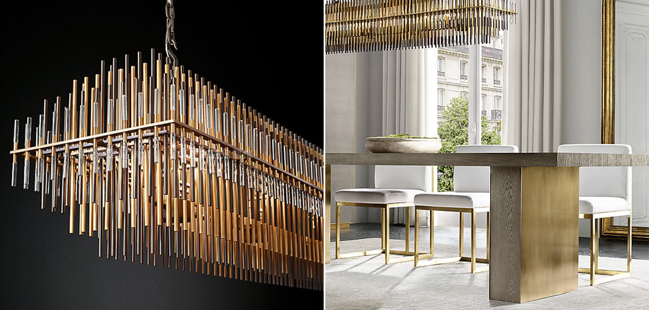 Люстра Emile Linear Chandelier