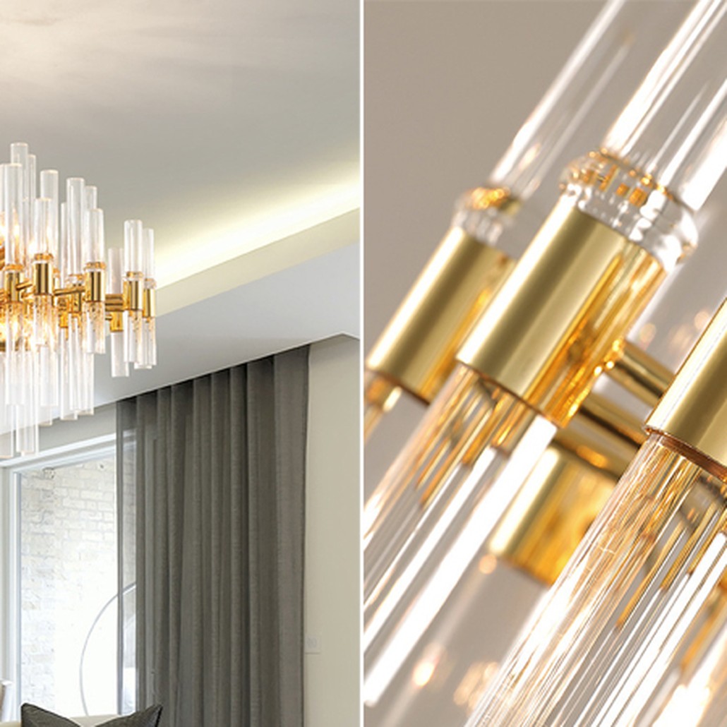 Люстра Luxxu Waterfall Round suspension