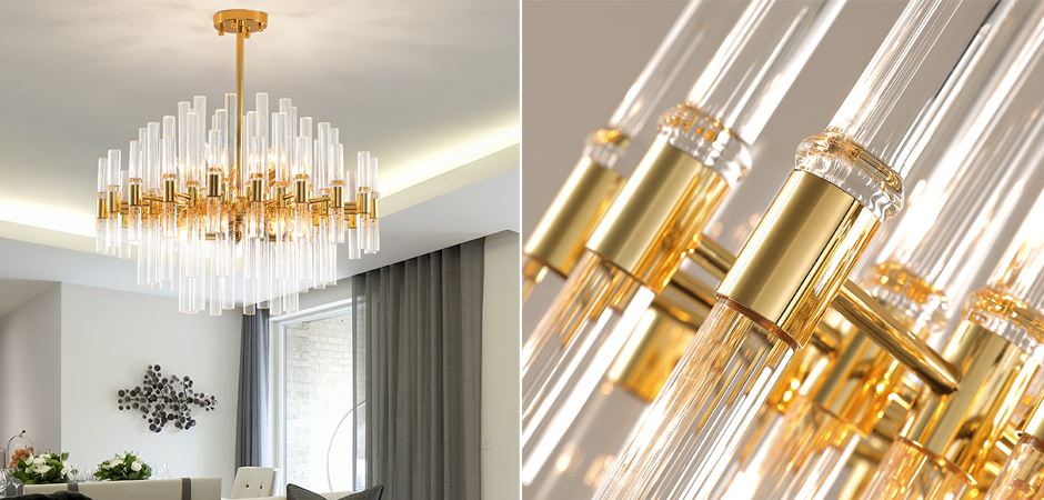 Люстра Luxxu Waterfall Round suspension