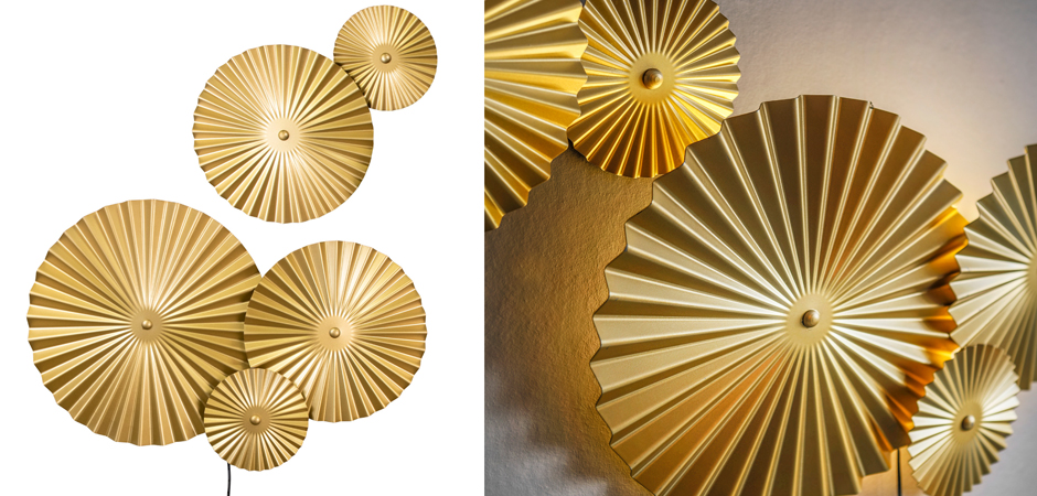 Wall lamp Omega BRASS