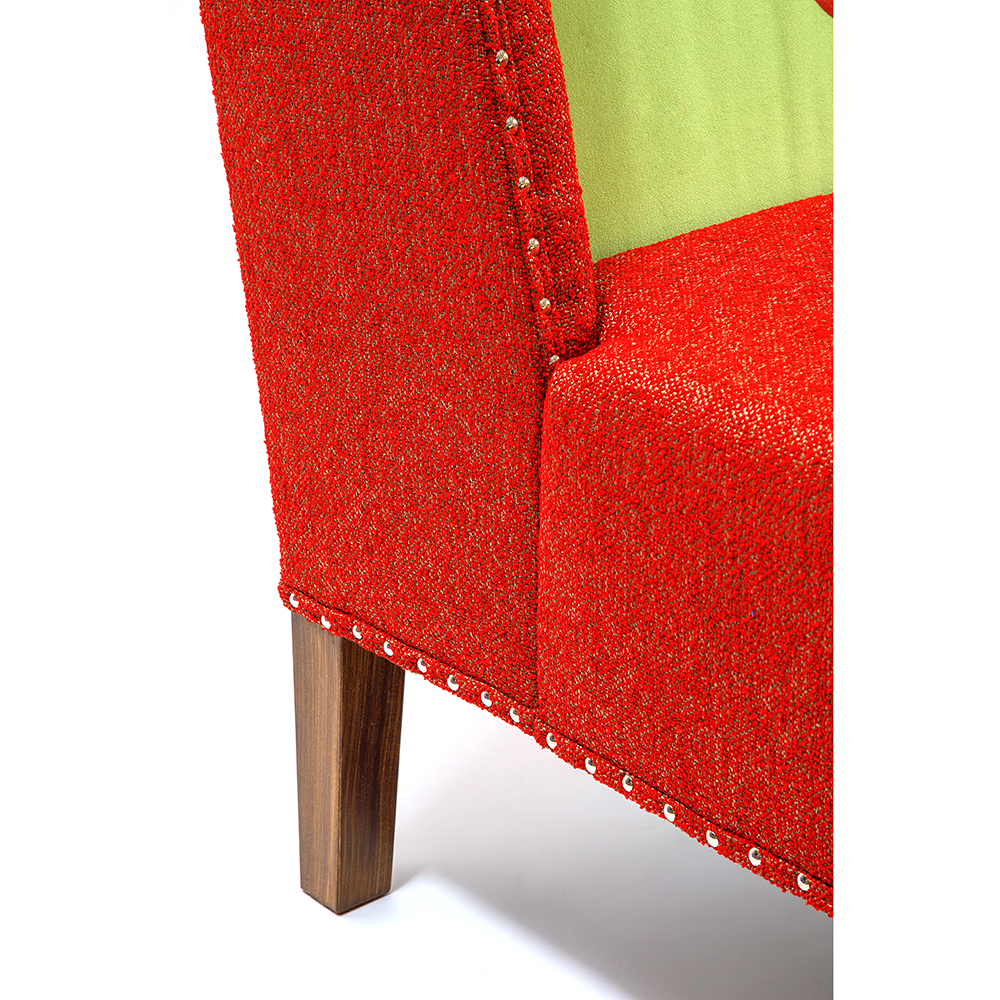 FUN Armchair "Chili Pepper" Red Дизайнерское кресло с цветным принтом