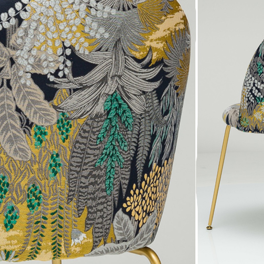 Jungle chair Стул обивка Джунгли жакард