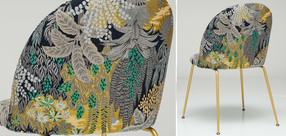 Jungle chair Стул обивка Джунгли жакард