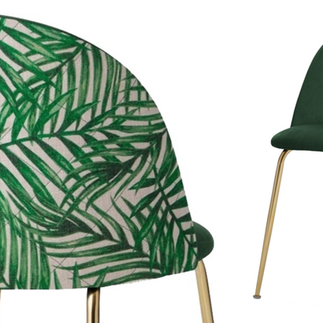 Tropical Leaves Chair Стул тропические листья