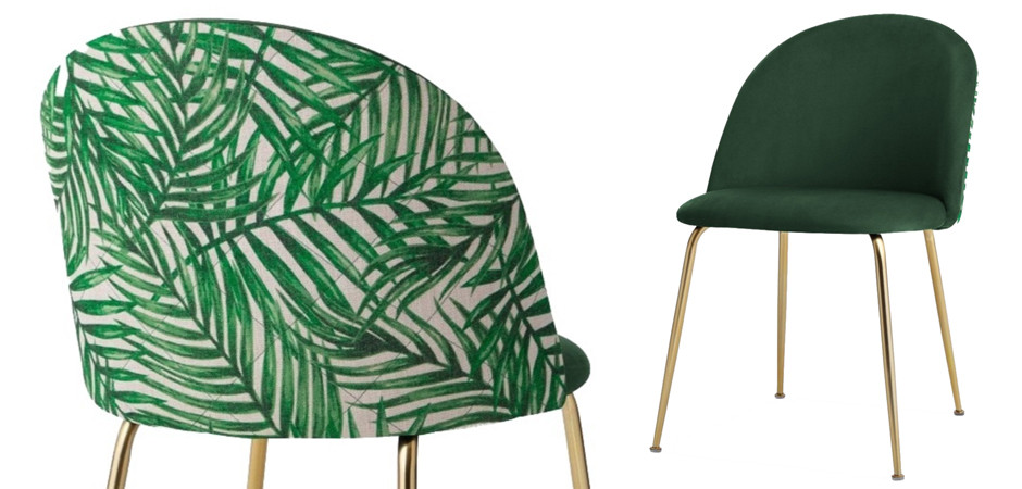 Tropical Leaves Chair Стул тропические листья