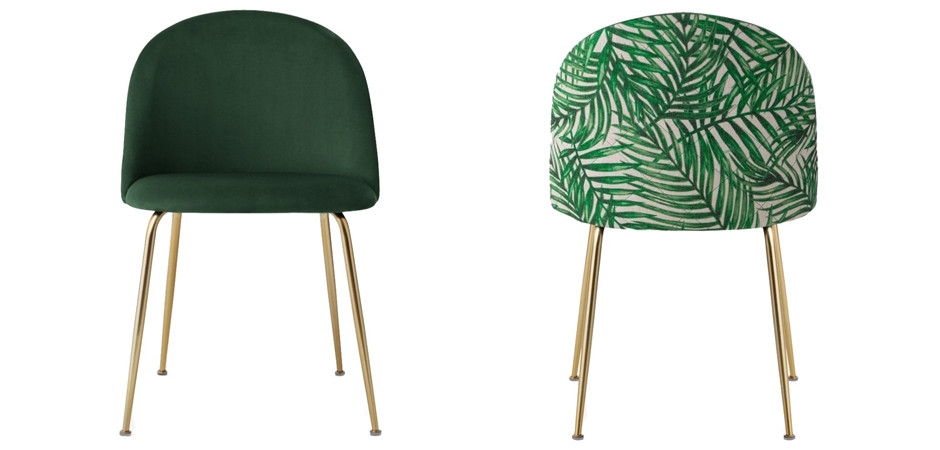 Tropical Leaves Chair Стул тропические листья