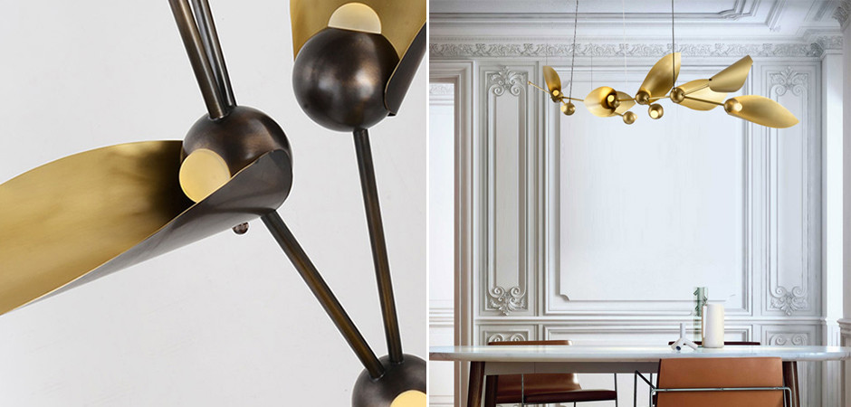 Дизайнерская люстра LAVRA 10 buds