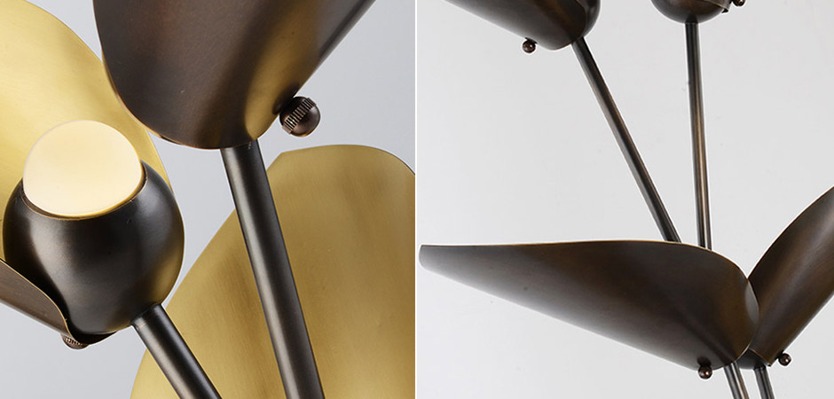 Дизайнерская люстра LAVRA 10 buds