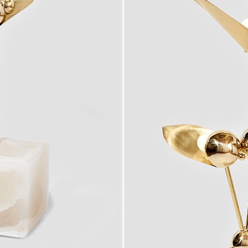 Торшер LAVRA Floor Lamp Gold