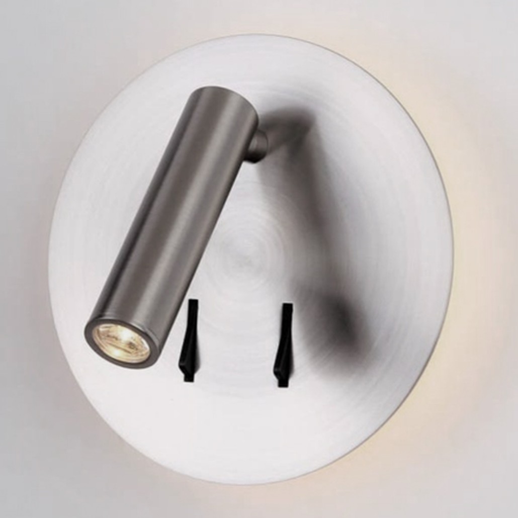 Настенный спот Nickel Square Spot Wall Lamp