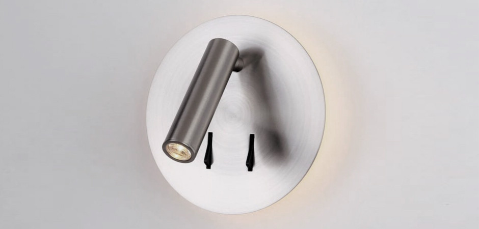 Настенный спот Nickel Square Spot Wall Lamp