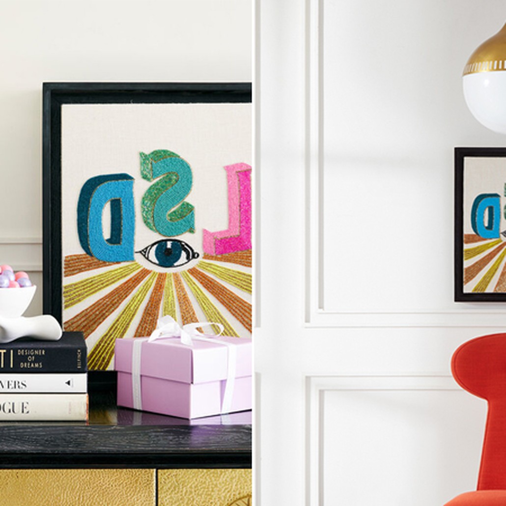 Панно Jonathan Adler LSD BEADED WALL ART